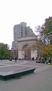 Washington Square Park Soho Englisch lernen in New York