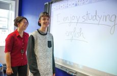 Schülersprachreise Bath Interactive Whiteborads