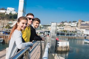 Schülersprachreise Torquay Hafen