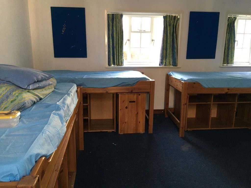 Erfahrungsbericht Campbetreuung Großbritannien - Vier-Bett-Zimmer Mitarbeiter 2