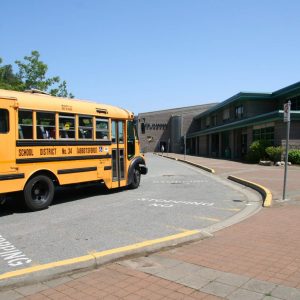 High School Aufenthalt Kanada Abbotsford British Columbia Schulbus